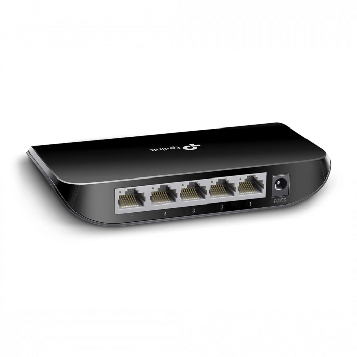 TP-LINK TL-SG1005D, 5 Port, GigaBit, Yönetilemez, Masaüstü Switch