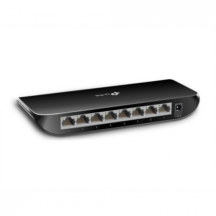 TP-LINK TL-SG1008D, 8 Port, GigaBit, Yönetilemez, Masaüstü Switch