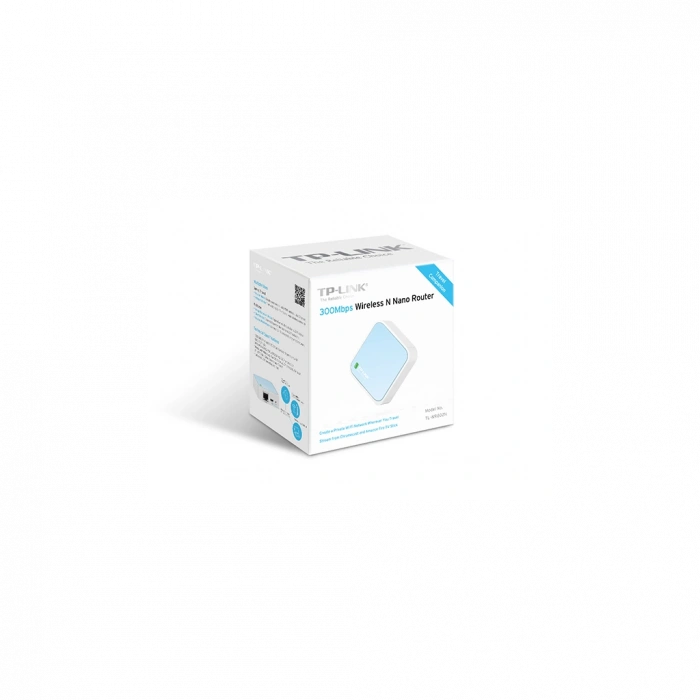 TP-LINK TL-WR802N, 1Port, 300Mbps, 2.4Ghz WiFi, Taşınabilir, Megabit, Nano, Router, Access Point, Repeater