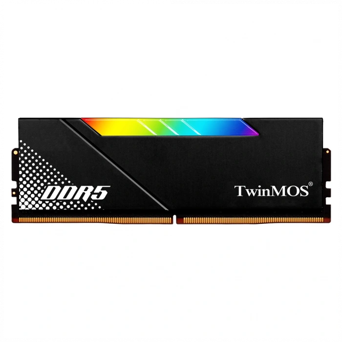 TwinMOS TMD516GB6000URGB36B, VoltX, 16GB,  DDR5, 6000MHz, CL36, 1.35V, RGB, Desktop Ram (Soğutuculu)