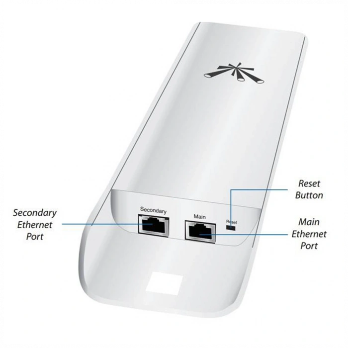 UBIQUITI LOCOM5, Nano Station, 5Ghz, 150Mbs, 10Km Menzil, Dış Ortam CPE