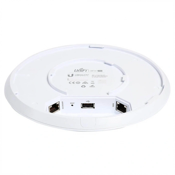 UBIQUITI UAP-AC-PRO, UniFi, Dual Band, 1750Mbps, Tavan Tipi, Access Point