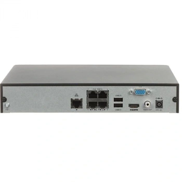 UNV 4 Kanal 8mp NVR301-04S3 4K H265 NVR Kayıt Cihazı 1U