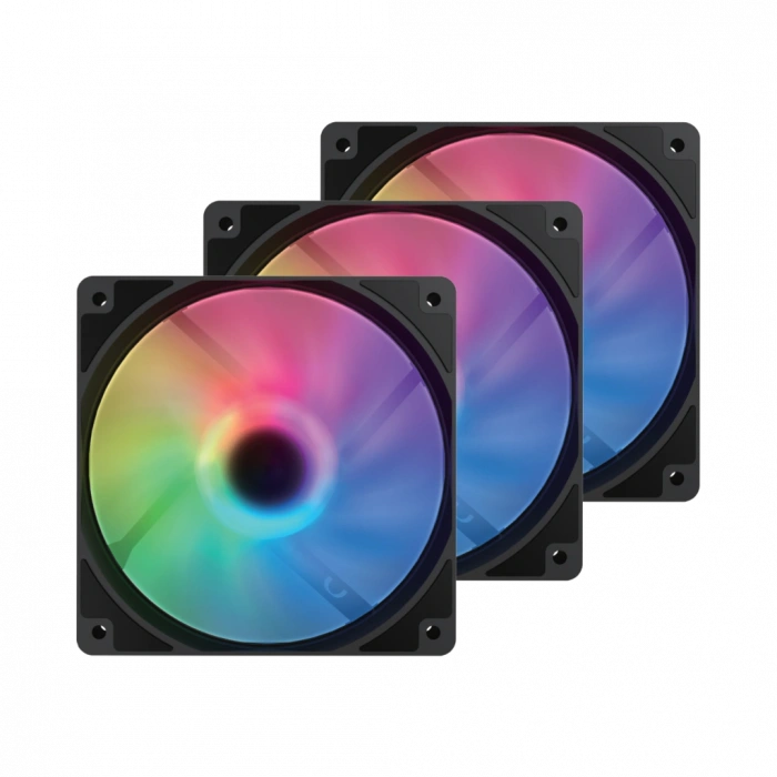 VENTO VF1200FC, 120mm, ARGB, Kasa Fanı, 3-lü Paket