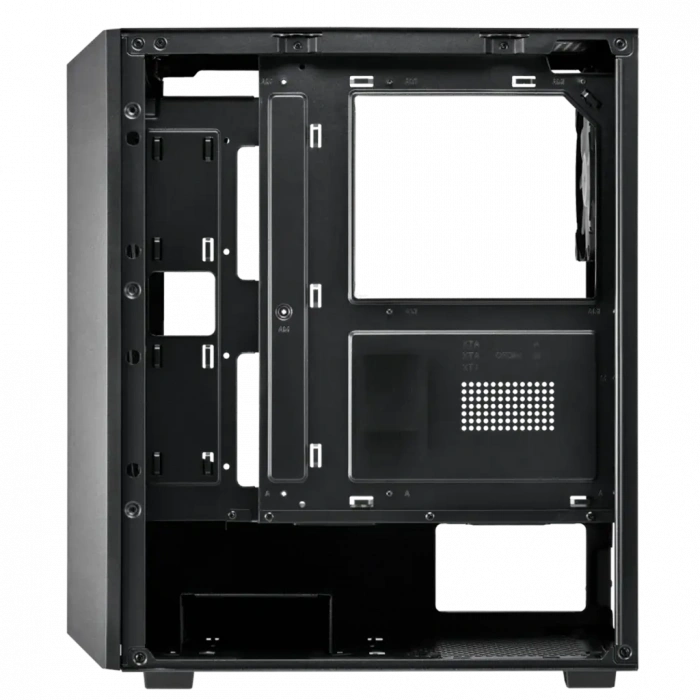 VENTO VG3400S Mid Tower, 750W 80+ Siyah, Temperli Cam, RGB, ATX GAMING KASA