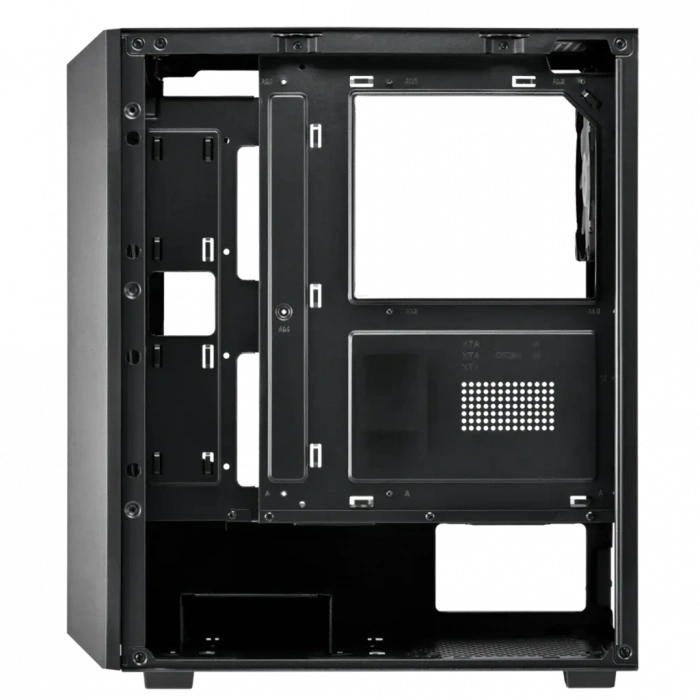 VENTO VG4200S Mid Tower, 850W 80+ Siyah, Temperli Cam, RGB, ATX GAMING KASA