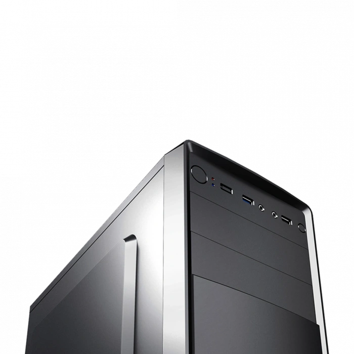 VENTO VS121S Mid Tower, 300W Siyah, ATX Kurumsal KASA