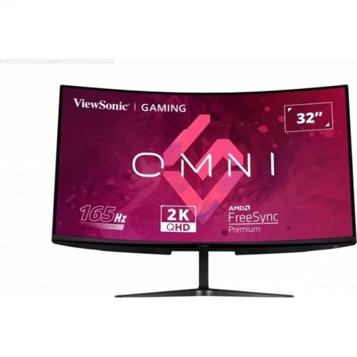 VIEWSONIC 31.5 VA VX3218C-2K 1MS 165HZ HDMI-DP KAVISLI GAMING MONİTÖR 2560X1440