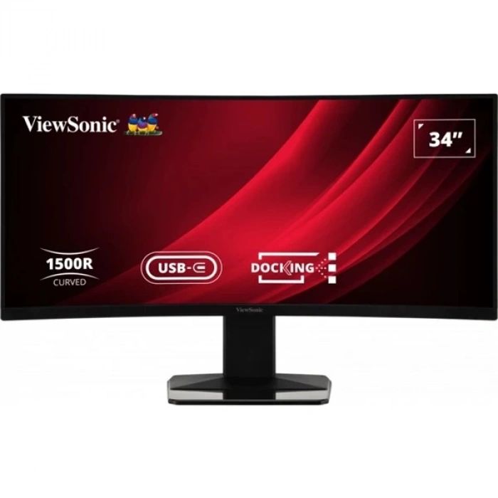 VIEWSONIC 34 VA VG3419C 0.4MS 120HZ HDMI-DP KAVISLI DOCKING MONİTÖR 3440X1440