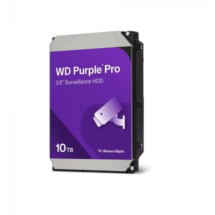 Wd 10TB Purple Pro 512MB 7200RPM WD102PURP Harddisk (Resmi Distribitör Ürünü)