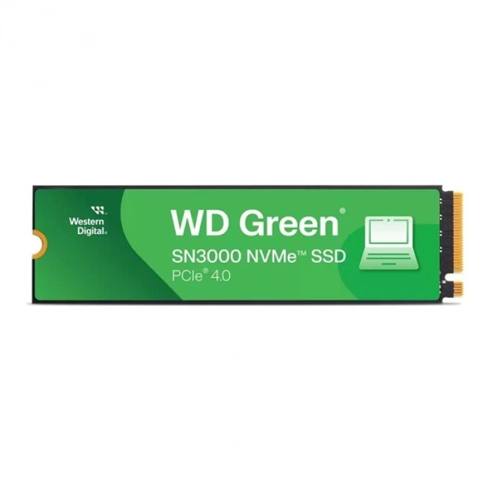WD 2TB GREEN SN3000 WDS200T4G0E-00CPS0 5000-4200MB/s M2 NVME GEN4 DİSK