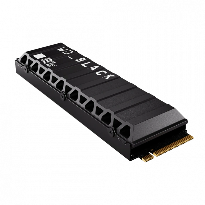 WD Black SN850X, WDS400T2XHE, 4TB, 7300/6600, Gen4, Soğutuculu, NVMe PCIe M.2 2280,  SSD