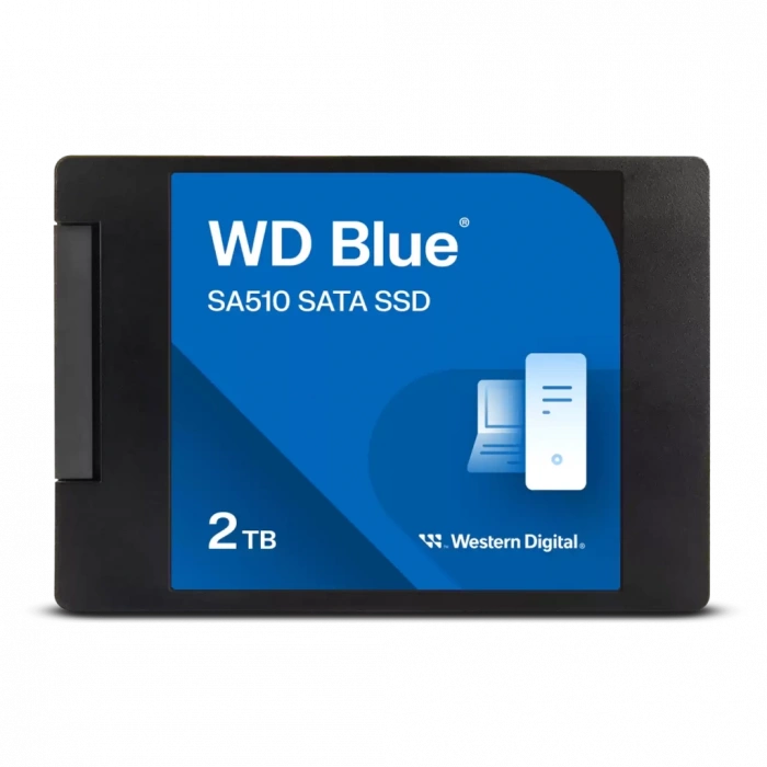 WD Blue SA510, WDS200T3B0A, 2TB, 560/510, 3D NAND, 2,5" SATA, SSD