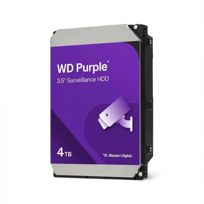 WD PURPLE WD44PURZ 3,5" 4TB, 128Mb, 5400 Rpm, 7/24 Güvenlik HDD (Türkiye Distribütörü Garantili)
