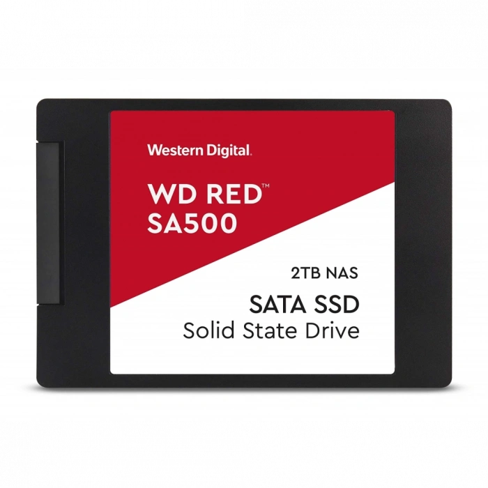 WD Red SA500, WDS200T2R0A, 2TB, 560/530, SERVER ve NAS için Enterprise, 2,5" SATA, SSD