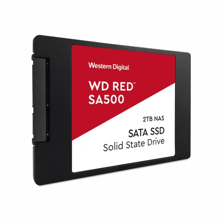 WD Red SA500, WDS500G1R0A, 500GB, 560/530, SERVER ve NAS için Enterprise, 2,5" SATA, SSD
