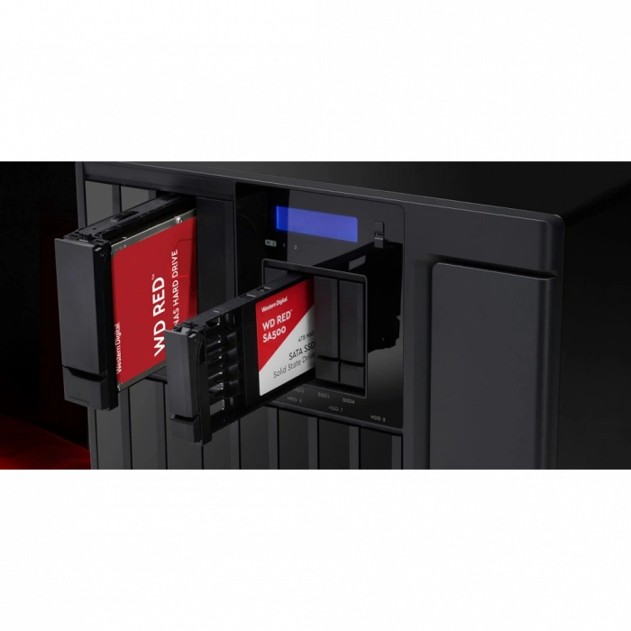 WD Red SA500, WDS500G1R0A, 500GB, 560/530, SERVER ve NAS için Enterprise, 2,5" SATA, SSD