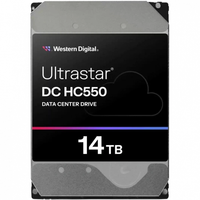 WD ULTRASTAR, WUH721814ALE6L4, 3.5", 14TB, 512Mb, 7200 Rpm, 7/24 Enterprise, DATA CENTER-GÜVENLİK-NAS-SERVER, HDD (DC HC550) (0F38581) (Türkiye Distribütörü Garantili)