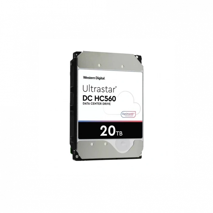 WD ULTRASTAR, WUH722020BLE6L4, 3.5", 20TB, 512Mb, 7200 Rpm, 7/24 Enterprise, DATA CENTER-GÜVENLİK-NAS-SERVER, HDD (DC HC560) (0F38785) (Türkiye Distribütörü Garantili)