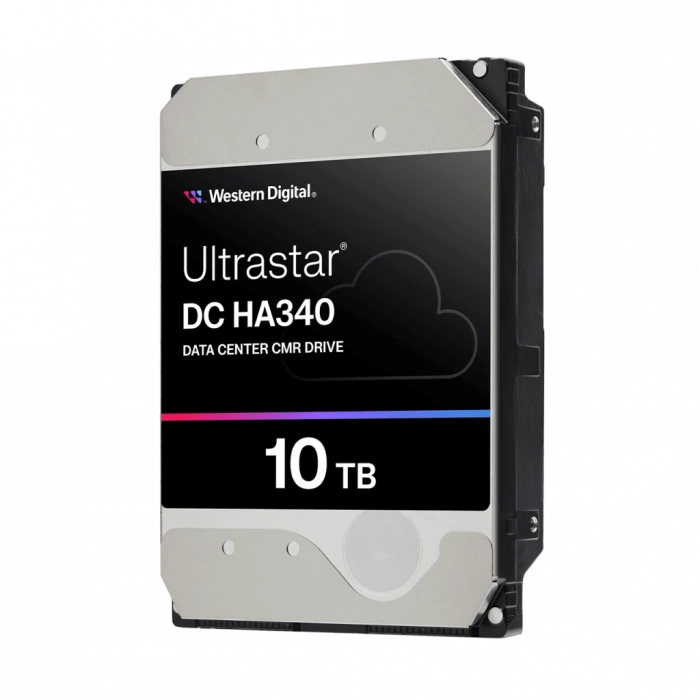 WD ULTRASTAR, WUS721210ALE6L4, 3.5", 10TB, 512Mb, 7200 Rpm, 7/24 Enterprise, DATA CENTER-GÜVENLİK-NAS-SERVER, HDD (DC HA340) (0B47062) (Türkiye Distribütörü Garantili)
