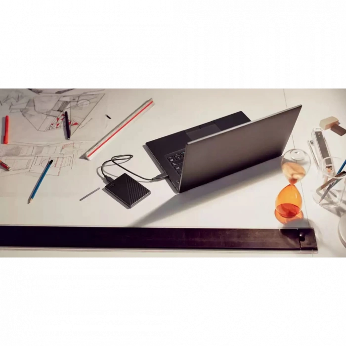 WD WDBR9S0060BBK-WESN MyPassport 6TB 2,5"  USB3.2, Taşınabilir, Harici HDD, Siyah,  (Türkiye Distribütörü Garantili)