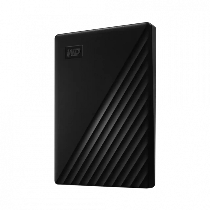 WD WDBYVG0010BBK-WESN, My Passport, 1TB, 2.5", USB3.2, Taşınabilir, Harici HDD, Siyah (Türkiye Distribütörü Garantili)