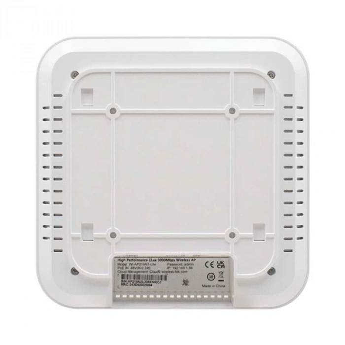 WI-TEK WI-AP219AX-LITE AX3000 Dual Band Kurumsal Access Point
