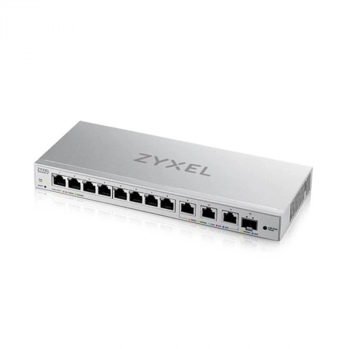ZYXEL 12port XGS1250-12 v5 8port GIGABIT 3port 10GbE-1-SFP 10GGbE YÖNETİLEBİLİR SWITCH