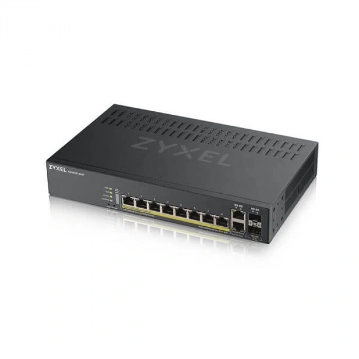 ZYXEL 8port NEBULA 1920-8HP V2 GIGABIT 2-SFP 130W POE Yönetilebilir Swıtch