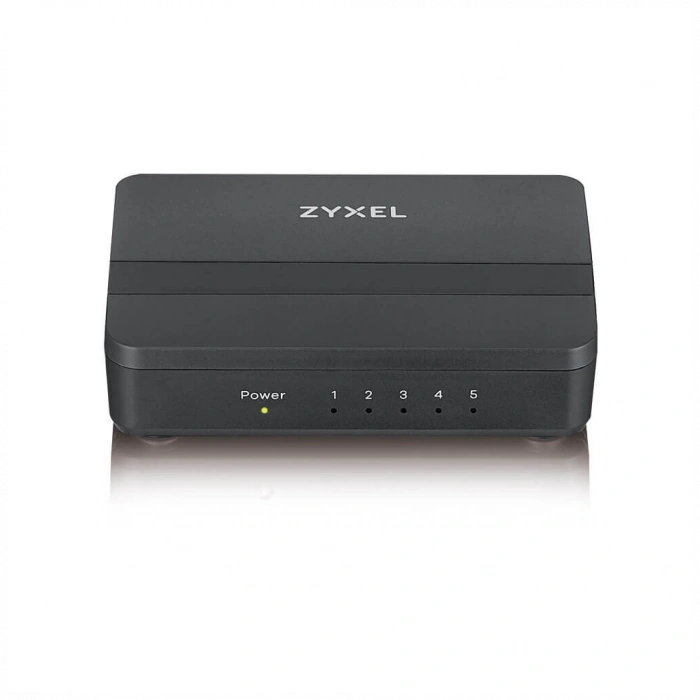ZyXEL GS-105S V2, 5 Port, GigaBit, Yönetilemez, Masaüstü Switch