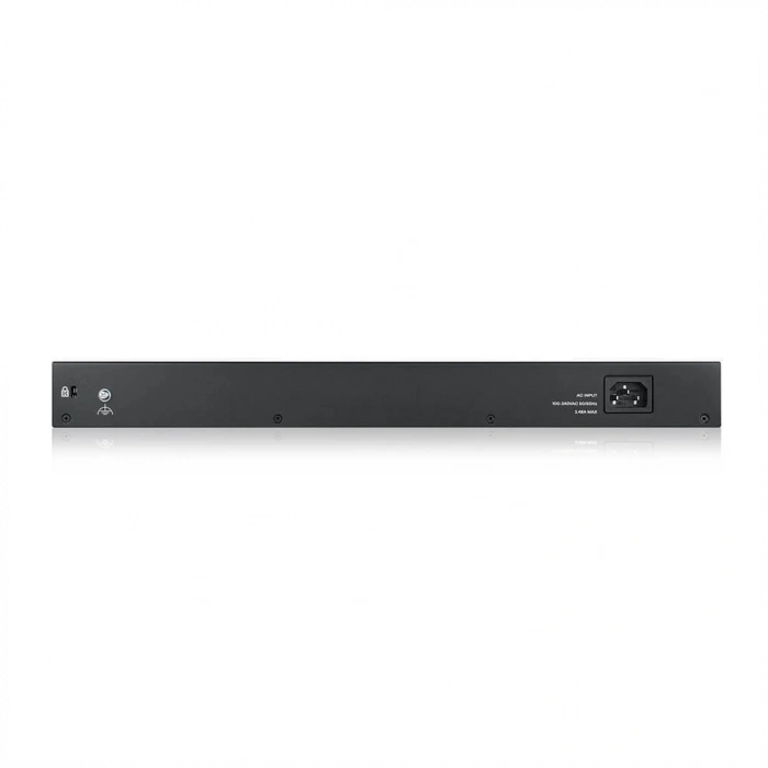 ZyXEL GS1900-48HP V2, 48 Port, Gigabit, 24 Port PoE 170W, 2 Port GigaBit SFP, Yönetilebilir, Rackmount Switch