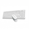 A4 TECH FG1010, Beyaz, FSTYLER, 2.4Ghz Kablosuz, Türkçe Q, Klavye Mouse Set