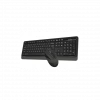 A4 TECH FG1010, Gri, FSTYLER, 2.4Ghz Kablosuz, Türkçe Q, Klavye Mouse Set