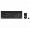 A4 TECH FG1010, Gri, FSTYLER, 2.4Ghz Kablosuz, Türkçe Q, Klavye Mouse Set