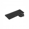 A4 TECH FG2400 AIR2 Siyah, FSTYLER, 2.4Ghz Mini Kablosuz, Türkçe Q, SESSİZ Klavye Mouse Set