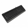 A4 TECH FK10, Gri, FSTYLER, USB Kablolu, Türkçe Q, Multimedya KLAVYE