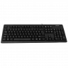 A4 TECH KM-720, Siyah, USB Kablolu, Türkçe F, Multimedya KLAVYE
