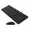 A4TECH KR-9276 Kablolu USB Q Trk Siyah Klavye - Mouse Set