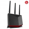 ASUS RT-BE86U, BE6800, 4 Port, 6800Mbps, Dual Band, WİFİ 7, AiMesh, AiProtection Pro, Gigabit Extendable Router