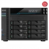 ASUSTOR AS6508T, 8Gb DDR4 Ram, 8 Yuvalı (8x22TB Destek), 2xM.2 NVMe PCI-e, 2x10GbE, 2x2.5GbE Network, 2xUSB 3.2, Tower NAS (Yedekleme) Cihazı