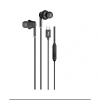 BİX HF01C-BK Type-C Siyah 14MM EXTRA BASS KULAKİÇİ Mikrofonlu Kulaklık