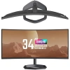 COOLERMASTER 34 VA GM34-CWQ 0.5MS 165HZ HDMI-DP USBC KAVISLI GAMING MONİTÖR 3440X1440