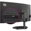 COOLERMASTER 34 VA GM34-CWQ 0.5MS 165HZ HDMI-DP USBC KAVISLI GAMING MONİTÖR 3440X1440