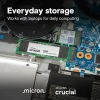 CRUCIAL CT1000E100SSD8, E100, 1TB, 5000/4500, Gen4, NVME PCIe M.2 2280, SSD