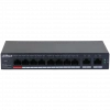 DAHUA CS4010-8ET-110, 8 Port, Megabit, PoE 110W, 2 Port Uplink, Cloud Yönetilebilir, Switch