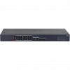DAHUA CS4218-16ET-240, 16Port, Megabit, PoE 240W, 2 Port SFP Gigabit Combo, Cloud Yönetilebilir, Switch