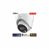 DAHUA IPC-HDW1431V-SA, 4Mpix, 2,8mm Lens, H265+, 30Mt Gece Görüşü, Dual Light, Mikrofonlu, PoE Dome IP Kamera