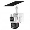 DAHUA  IPC-PTS2649C-3E3Z-4GB20, 2X 3Mpix, 2,8 Lens+3,6 Lens, WizColor, 50Mt Gece Görüşü, IP66,  Hybrid-zoom PT 4G Solar Ip Kamera