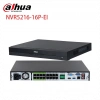 DAHUA  NVR5216-16P-EI, 16Kanal POE, 32Mpix, H265+, 2 HDD Desteği, 1080P Kayıt, 384Mbps Bant Genişliği, NVR