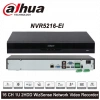 DAHUA  NVR5216-EI, 16Kanal, 12Mpix, H265+, 2 HDD Desteği, 1080P Kayıt, 320Mbps Bant Genişliği, NVR